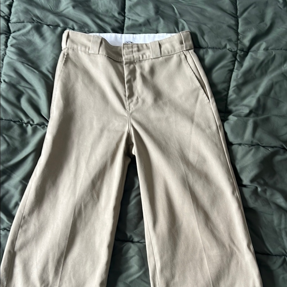 Dickies wide legged twill pants